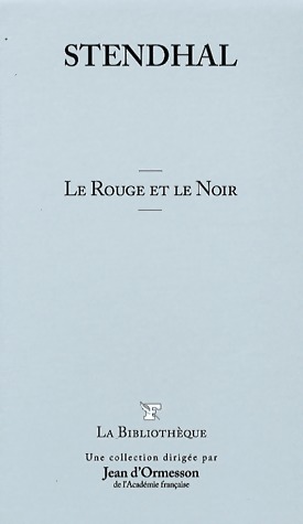 Bild des Verkufers fr Le rouge et le noir - Stendhal zum Verkauf von Book Hmisphres