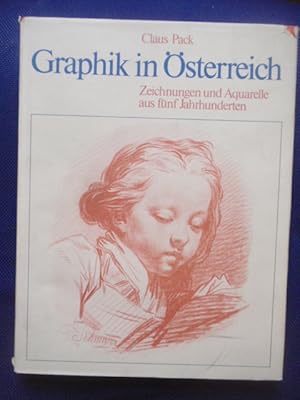 Bild des Verkufers fr Graphik in sterreich. Zeichnungen und Aquarelle aus fnf Jahrhunderten. zum Verkauf von Antiquariat Klabund Wien