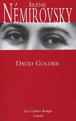Image du vendeur pour David Golder - Ir?ne N?mirovsky mis en vente par Book Hmisphres