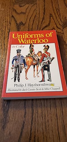 Bild des Verkufers fr Uniforms of Waterloo in Color zum Verkauf von Joes Books