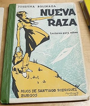 Imagen del vendedor de Nueva raza. Lecturas para nias. Ilustraciones de Fortunato Julin a la venta por Outlet Ex Libris