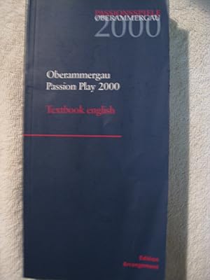 Image du vendeur pour Oberammergau Passion Play 2000 / Oberammergauer Passionsspiel 2000 mis en vente par Redux Books