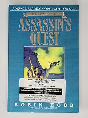 Bild des Verkufers fr Assassin's Quest (Farseer, Book #3) zum Verkauf von Cross Genre Books