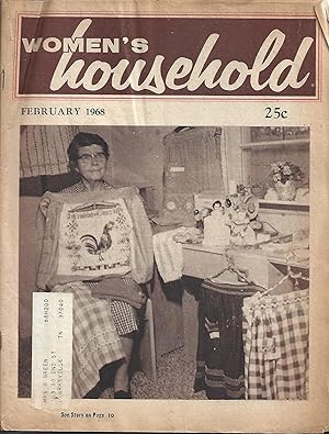 Immagine del venditore per Women's Household Magazine February 1968 venduto da Warren Hahn