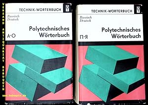 Immagine del venditore per (Hrsg.) Polytechnisches Wrterbuch russisch-deutsch. Mit etwa 124 000 Wortstellen. venduto da Antiquariat Bebuquin (Alexander Zimmeck)