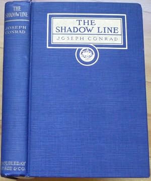 THE SHADOW LINE. A Confession. (Zane Grey's copy)