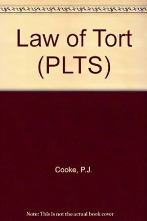 Bild des Verkufers fr Law of Tort (PLTS) zum Verkauf von WeBuyBooks