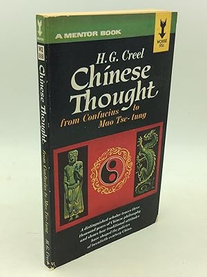 Imagen del vendedor de CHINESE THOUGHT from Confucius to Mao Tse-Tung a la venta por Kubik Fine Books Ltd., ABAA