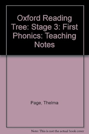 Bild des Verkufers fr Oxford Reading Tree: Stage 3: First Phonics: Teaching Notes zum Verkauf von WeBuyBooks