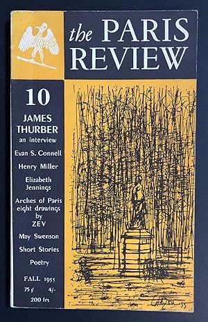 Image du vendeur pour The Paris Review 10 (Fall 1955) mis en vente par Philip Smith, Bookseller