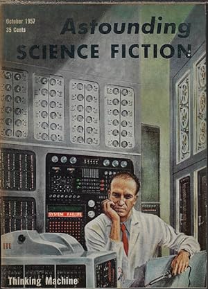 Imagen del vendedor de ASTOUNDING Science Fiction: October, Oct. 1957 ("Citizen of the Galaxy") a la venta por Books from the Crypt