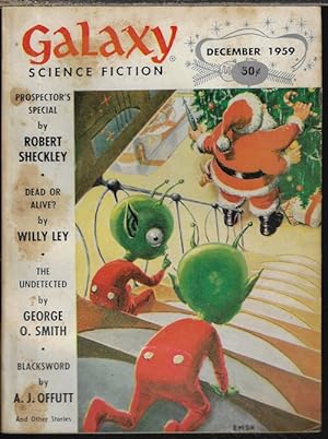 Imagen del vendedor de GALAXY Science Fiction: December, Dec. 1959 a la venta por Books from the Crypt