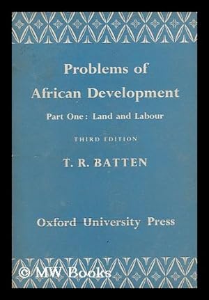 Bild des Verkufers fr Problems of African Development : Part 1 zum Verkauf von MW Books Ltd.