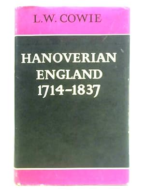 Bild des Verkufers fr Hanoverian England zum Verkauf von World of Rare Books