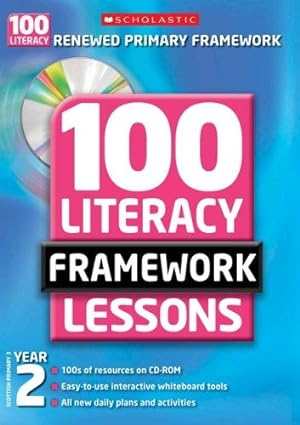 Seller image for 100 New Literacy Framework Lessons for Year 2 with CD-Rom (100 Literacy Framework Lessons) (100 Literacy Framework Lessons) for sale by WeBuyBooks