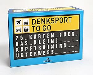 Denksport to go 75 Karten für das kleine Kopftraining zwischendurch