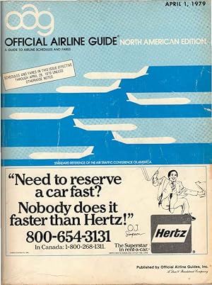 Official Airline Guide. North American Edition. Volume 5, 1979.