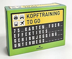 Kopftraining to go 75 Karten für effektives Gehirnjogging unterwegs