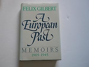 Seller image for A European Past/memoirs for sale by Empire Books