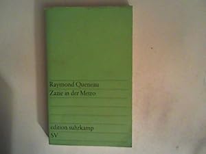 Image du vendeur pour Zazie in der Metro mis en vente par ANTIQUARIAT FRDEBUCH Inh.Michael Simon