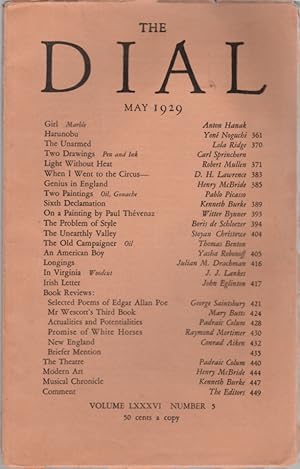 The Dial, May 1929