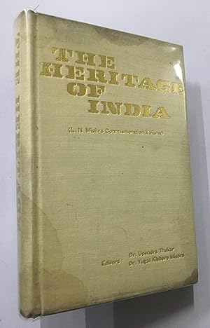 Imagen del vendedor de The Heritage Of India. L. N. Mishra Commemoration Volume a la venta por Prabhu Book Exports