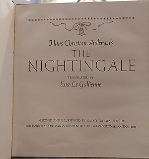 Seller image for The Nightingale for sale by The Book House, Inc.  - St. Louis