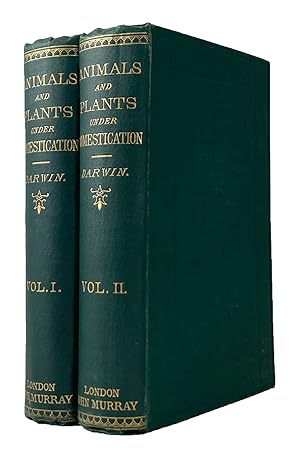 The Variation of Animal and Plants under Domestication, in two volumes (second edition)