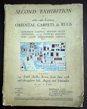 Jekyll's Second Exhibition of 16th-19th Century Oriental Carpets and Rugs, also Aubusson Carpets,...