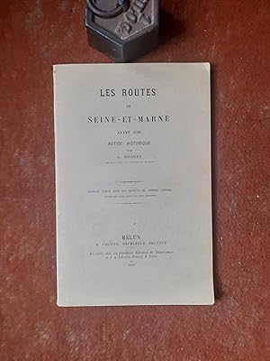 Les routes de Seine-et-Marne avant 1789