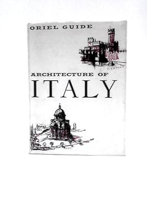 Image du vendeur pour Architecture of Italy mis en vente par World of Rare Books