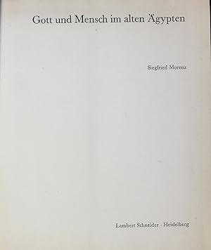 Seller image for Gott und Mensch im alten gypten. for sale by Antiquariat Bookfarm
