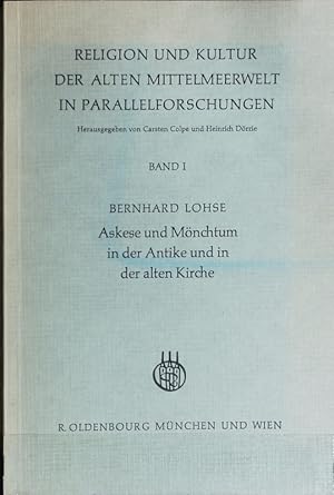 Bild des Verkufers fr Askese und Mnchtum in der Antike und in der alten Kirche. Religion und Kultur der alten Mittelmeerwelt in Parallelforschungen ; Bd. 1. zum Verkauf von Antiquariat Bookfarm