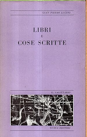 Immagine del venditore per Libri e Cose Scritte venduto da Messinissa libri
