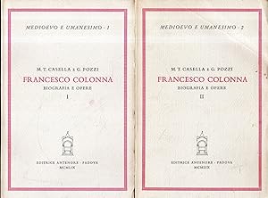 Francesco Colonna. Biografia e Opere (2 volumi)