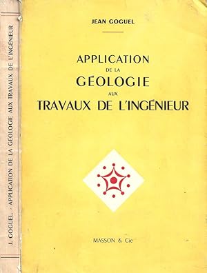 Bild des Verkufers fr Application de la gologie aux travaux de l'ingnieur zum Verkauf von Biblioteca di Babele