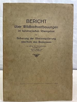 Bericht über Wildbachverbauungen im bündnerischen Rheingebiet zur Sicherung der Rheinregulierung ...