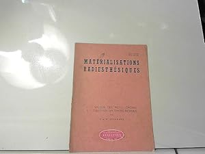 Seller image for Matrialisations radiesthsiques for sale by JLG_livres anciens et modernes