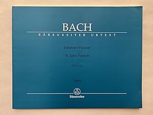 Johann-Passion ; St. John Passion ; BWV 245 Organo 9 (BA 5037-67); Breitkopf & Hartel Orchester-B...