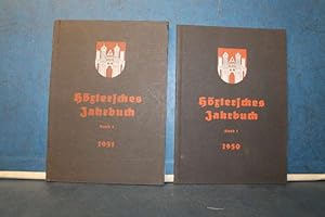 Höxtersches Jahrbuch. Band I 1950 und Band II 1951 Herausgegeben vom Heimat- und Verkehrsverein d...