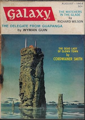 Imagen del vendedor de GALAXY Science Fiction: August, Aug. 1964 a la venta por Books from the Crypt