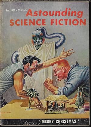 Bild des Verkufers fr ASTOUNDING Science Fiction: January, Jan. 1959 zum Verkauf von Books from the Crypt