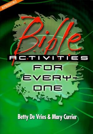 Bild des Verkufers fr Bible Activities for Everyone zum Verkauf von WeBuyBooks