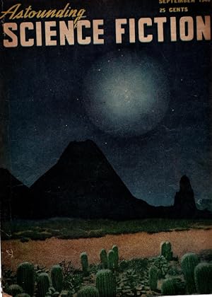 Bild des Verkufers fr Astounding Science Fiction September 1948. Collectible Pulp Magazine. zum Verkauf von Once Read Books