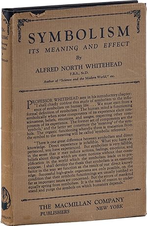 Symbolism: its Meaning and Effect. Barbour-Page Lectures, University of Virginia, 1927