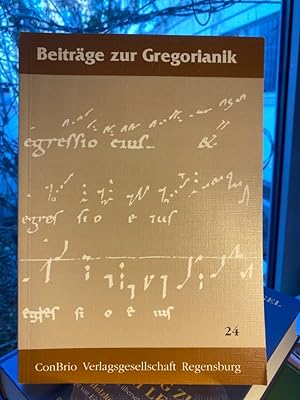 Bild des Verkufers fr Beitrge zur Gregorianik 24. zum Verkauf von Antiquariat Thomas Nonnenmacher