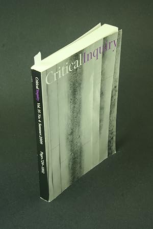 Seller image for Critical Inquiry volume 35, number 4, Summer 2009 : The Fate of Disciplines. for sale by Steven Wolfe Books