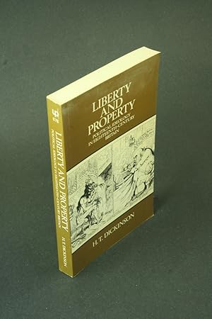 Bild des Verkufers fr Liberty and property: political ideology in eighteenth-century Britain. zum Verkauf von Steven Wolfe Books
