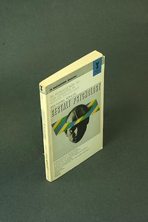 Seller image for Gestalt psychology; an introduction to New concepts in modern psychology. for sale by Steven Wolfe Books