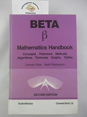 Immagine del venditore per Beta. Mathematics handbook. Concepts, theorems, methods, algorithms, formulas, graphs, tables. venduto da Chiemgauer Internet Antiquariat GbR